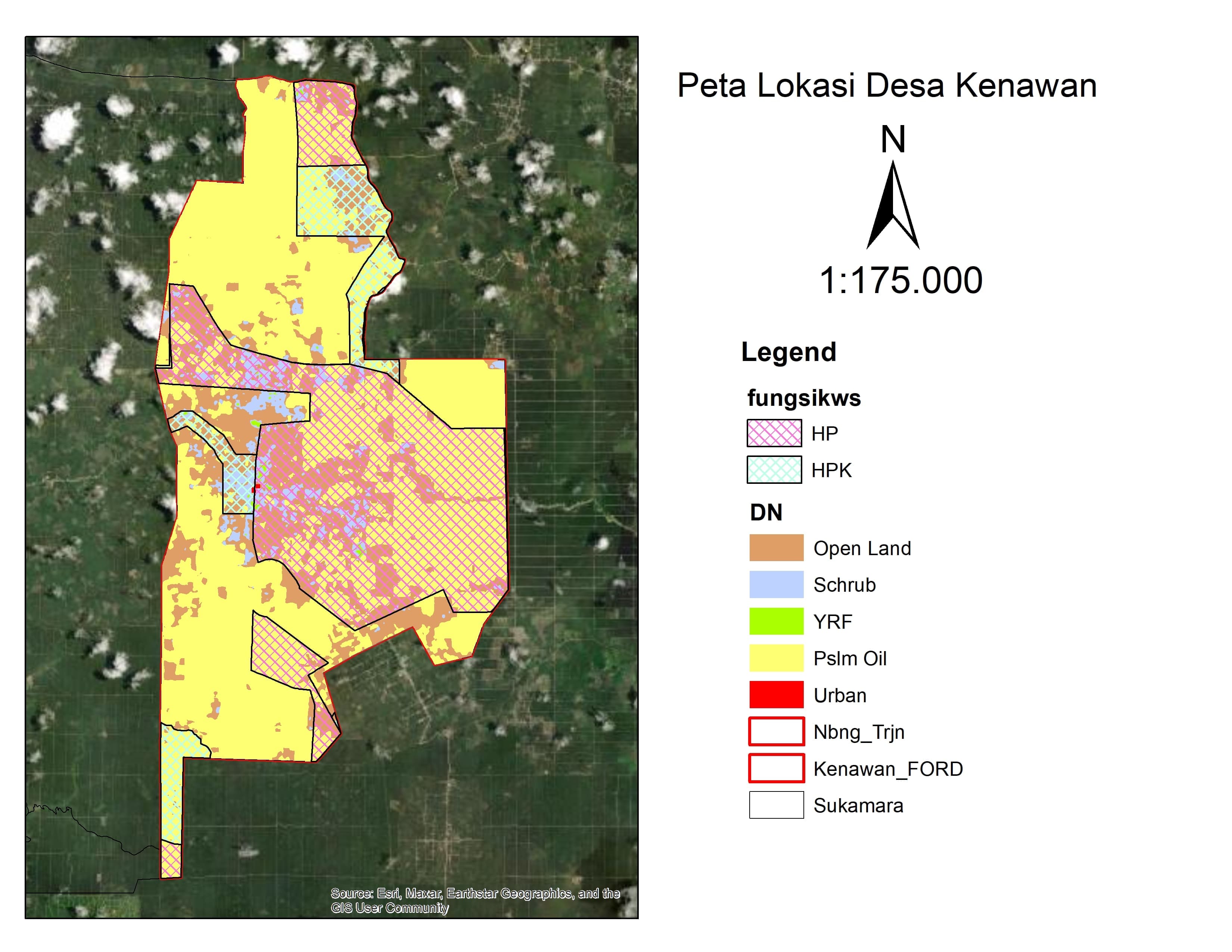 Map Kenawan